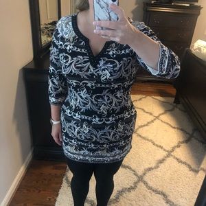 White House Black Market tunic